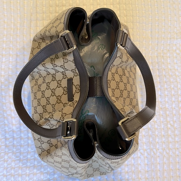 🤎NWOT GUCCI Authentic Original Canvas Sukey Beautiful Tote Handbag 👜💎 - Picture 15 of 16